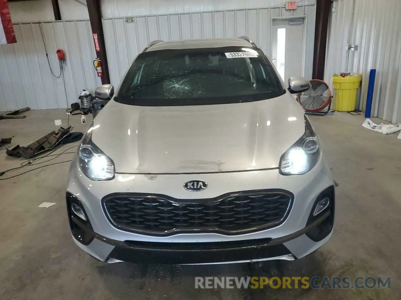 5 Photograph of a damaged car KNDP6CAC0L7633620 KIA SPORTAGE 2020