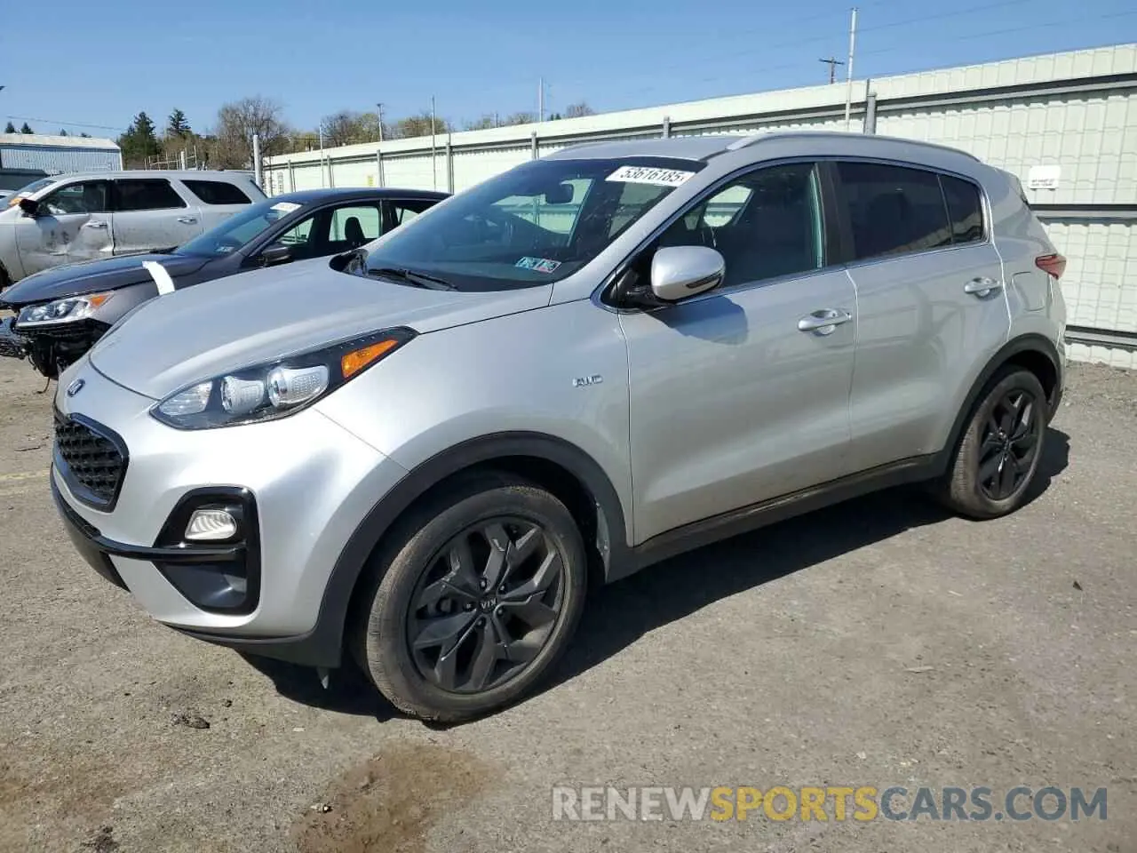 1 Фотография поврежденного автомобиля KNDP6CAC2L7667123 KIA SPORTAGE 2020