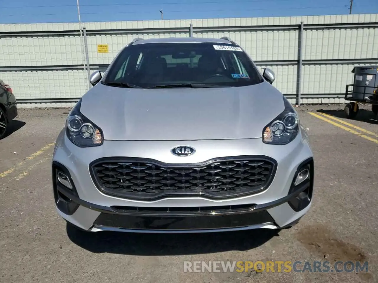 5 Фотография поврежденного автомобиля KNDP6CAC2L7667123 KIA SPORTAGE 2020