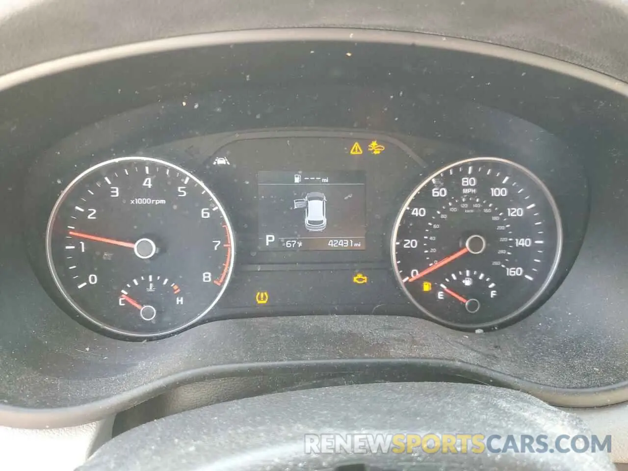 9 Фотография поврежденного автомобиля KNDP6CAC2L7667123 KIA SPORTAGE 2020