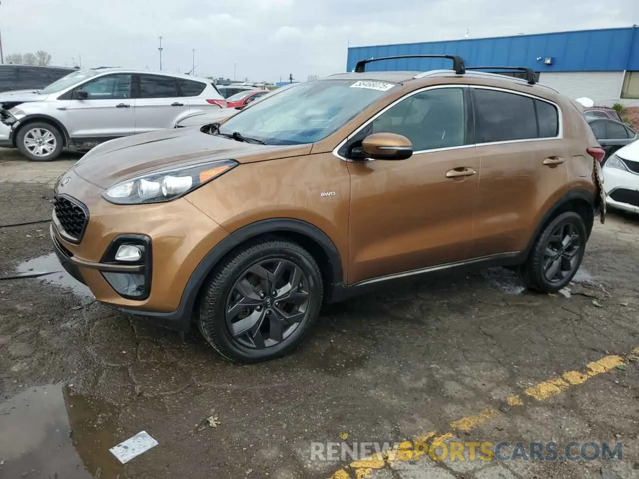 1 Photograph of a damaged car KNDP6CAC2L7733203 KIA SPORTAGE 2020