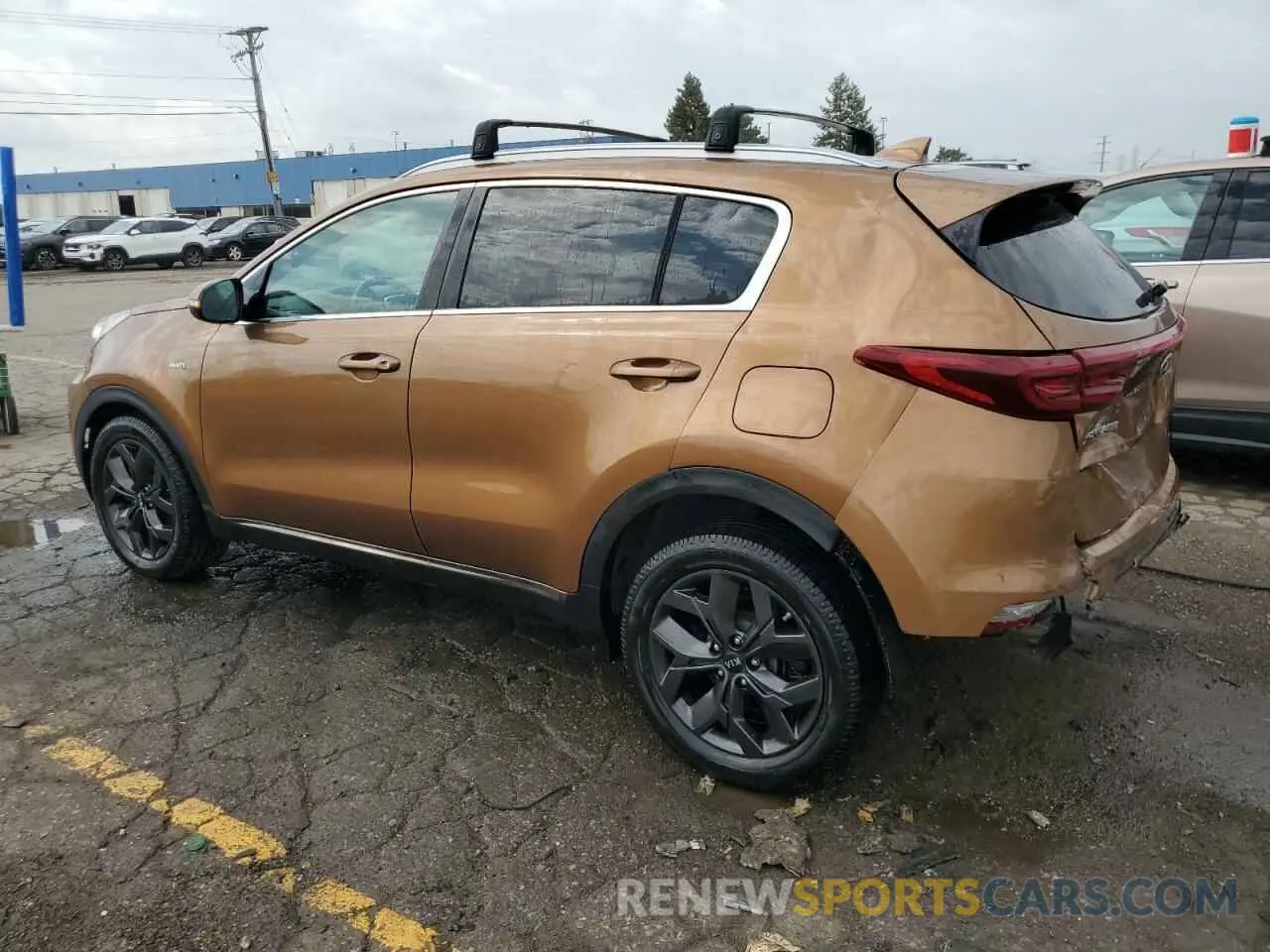 2 Photograph of a damaged car KNDP6CAC2L7733203 KIA SPORTAGE 2020