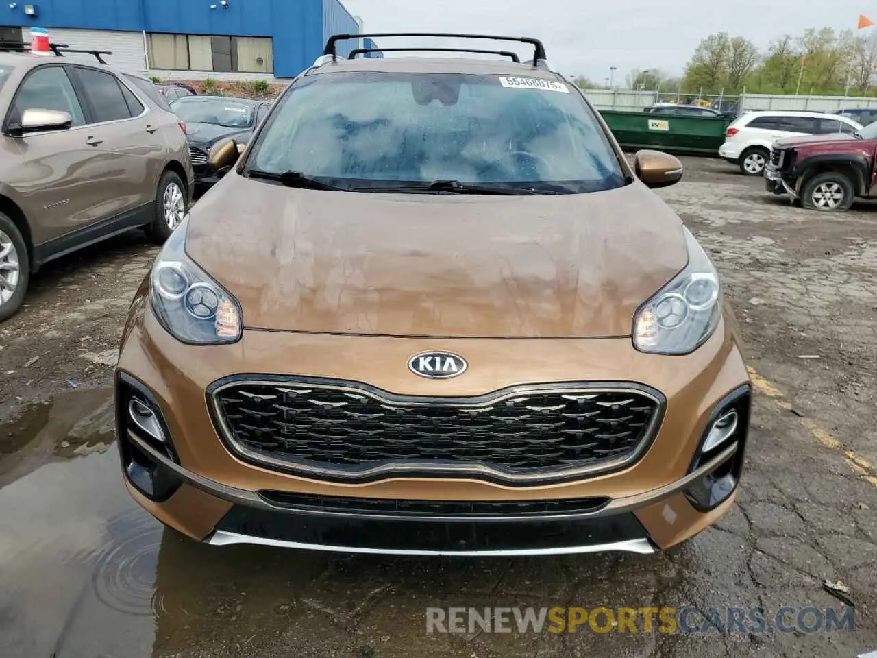5 Photograph of a damaged car KNDP6CAC2L7733203 KIA SPORTAGE 2020