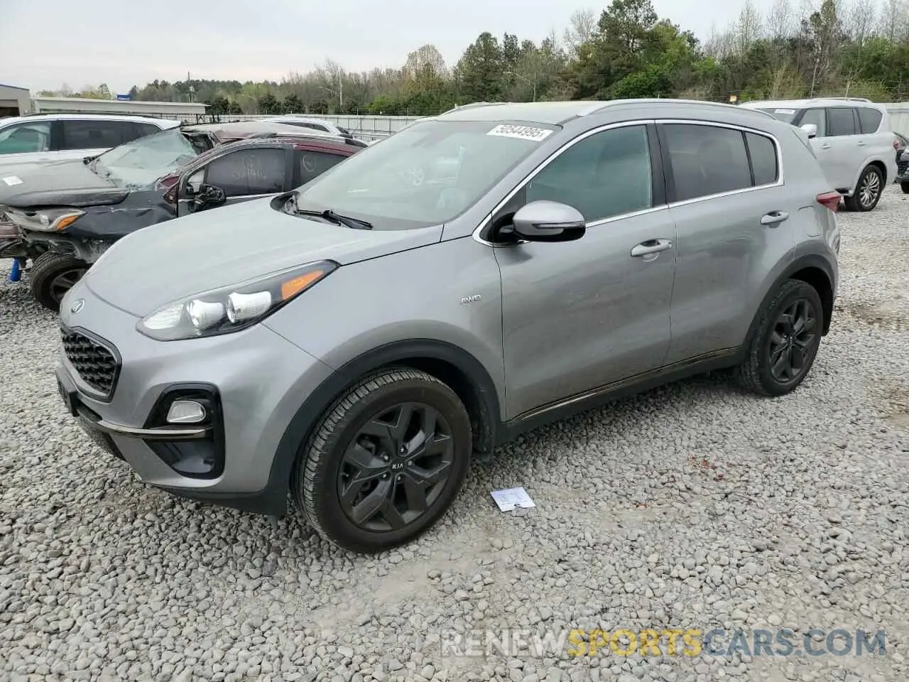 1 Photograph of a damaged car KNDP6CAC3L7658978 KIA SPORTAGE 2020