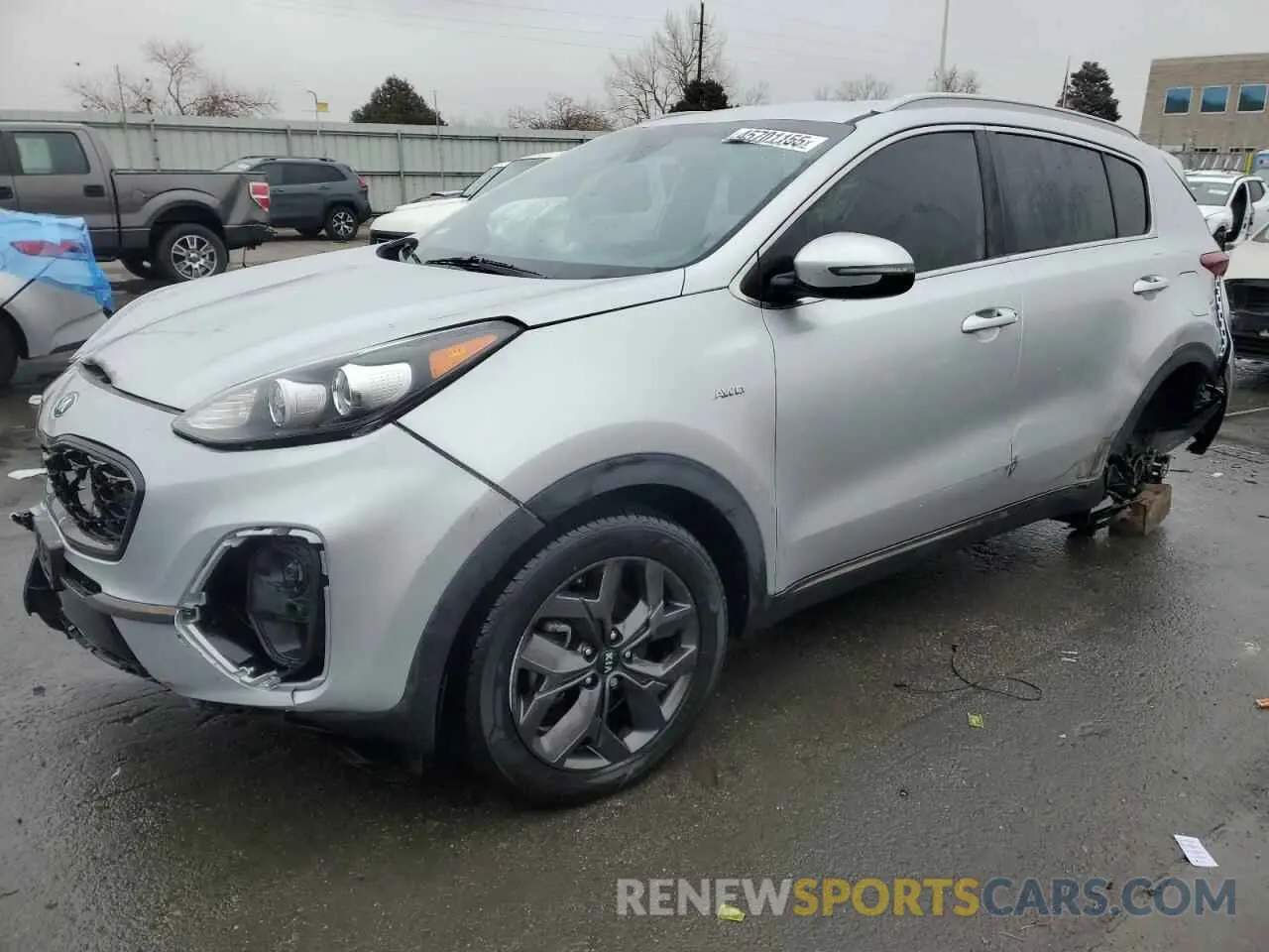 1 Photograph of a damaged car KNDP6CAC5L7702138 KIA SPORTAGE 2020
