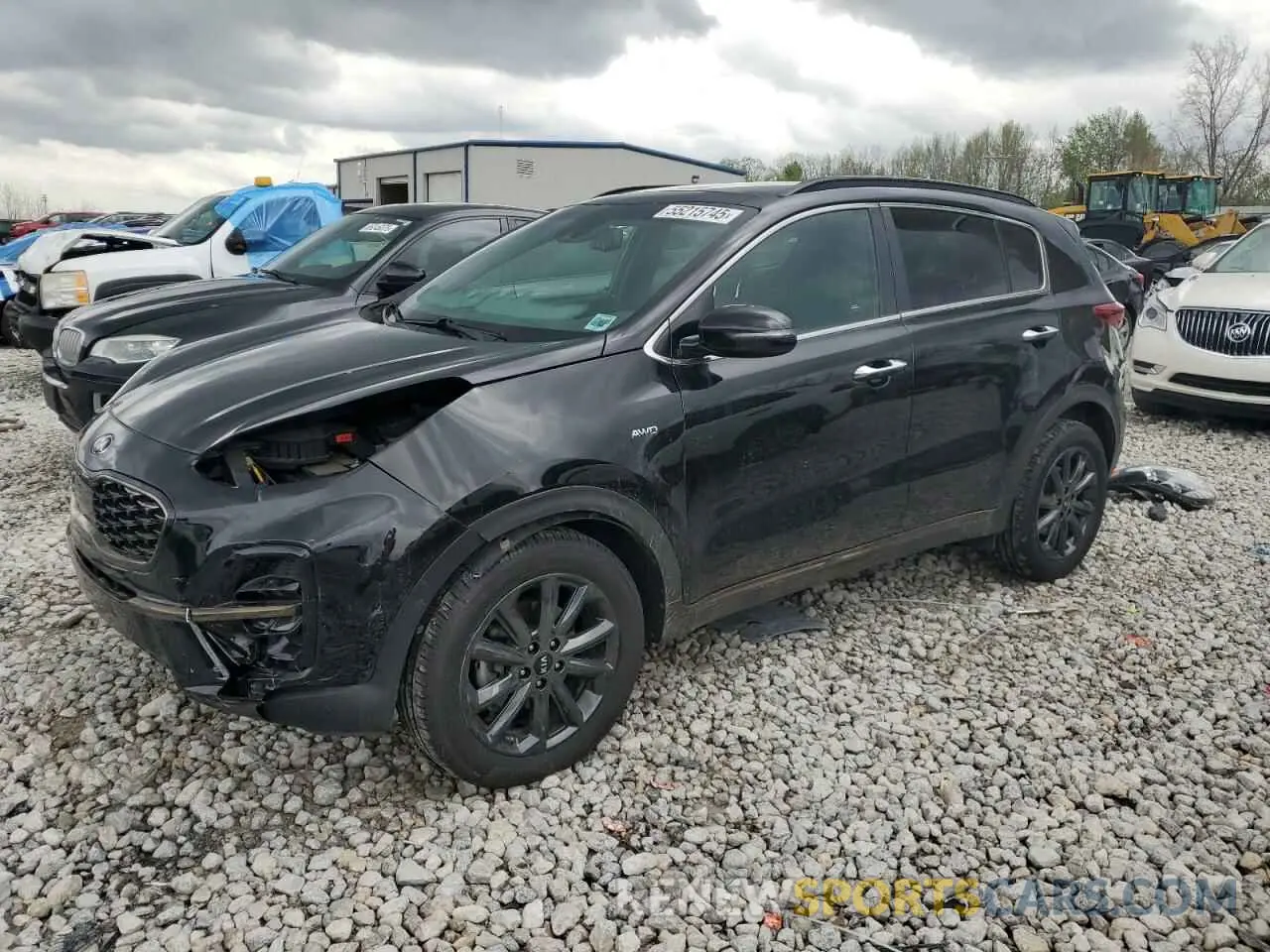 1 Photograph of a damaged car KNDP6CAC5L7706044 KIA SPORTAGE 2020