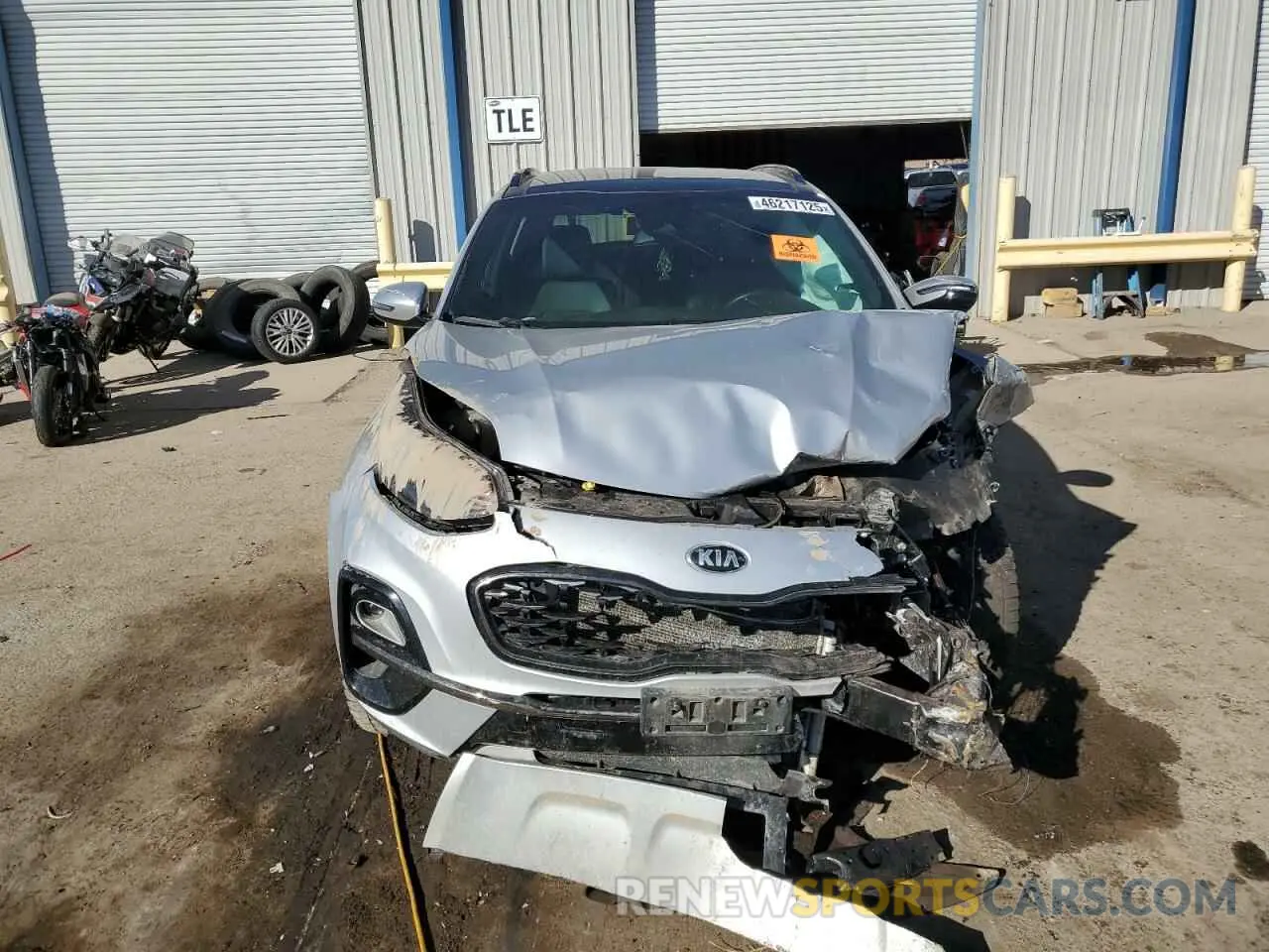 5 Фотография поврежденного автомобиля KNDP6CAC6L7637915 KIA SPORTAGE 2020