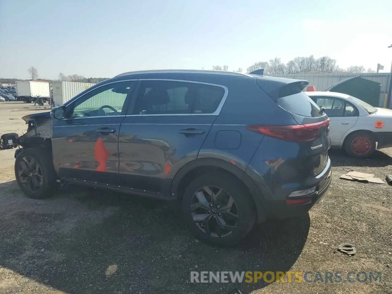 2 Photograph of a damaged car KNDP6CAC7L7652276 KIA SPORTAGE 2020