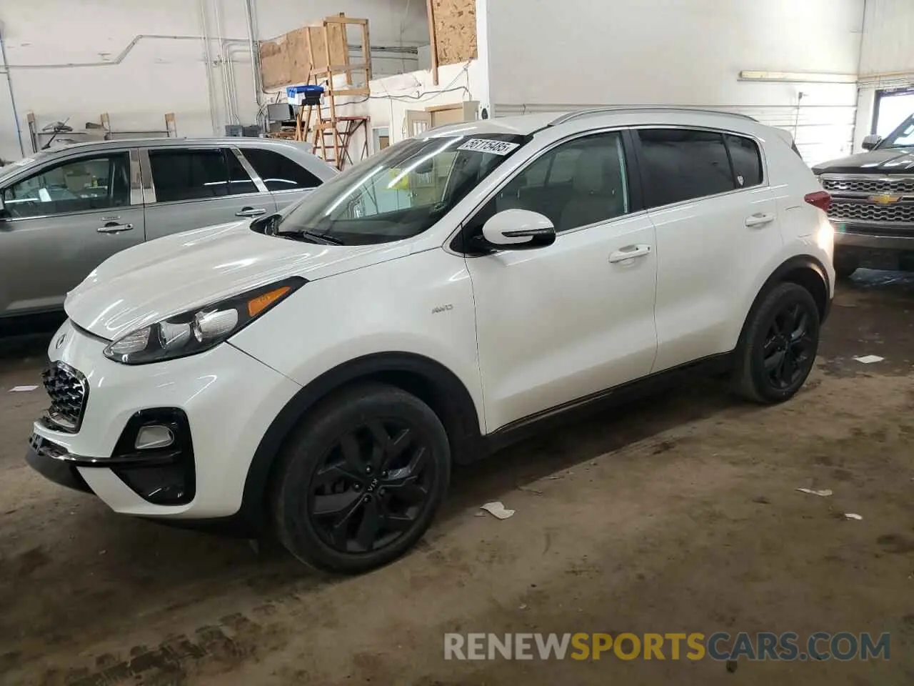 1 Photograph of a damaged car KNDP6CAC7L7683723 KIA SPORTAGE 2020