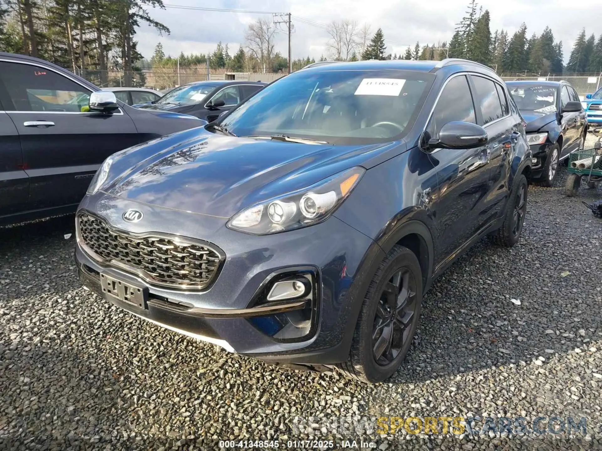 2 Photograph of a damaged car KNDP6CAC7L7713996 KIA SPORTAGE 2020