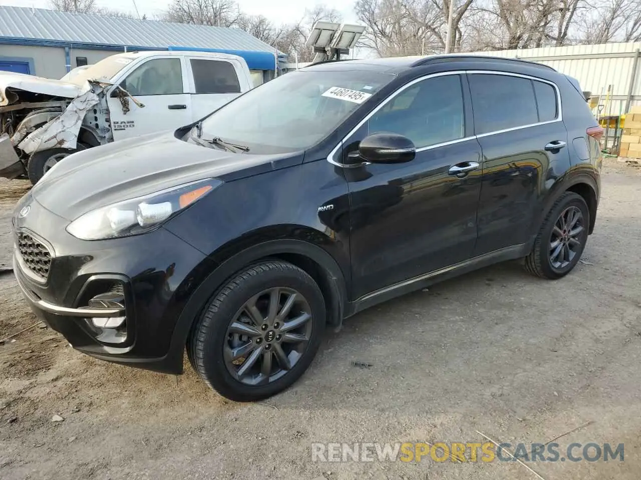 1 Photograph of a damaged car KNDP6CAC7L7730166 KIA SPORTAGE 2020