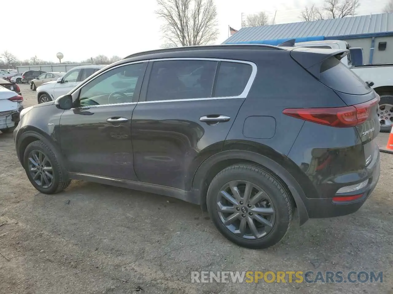 2 Photograph of a damaged car KNDP6CAC7L7730166 KIA SPORTAGE 2020