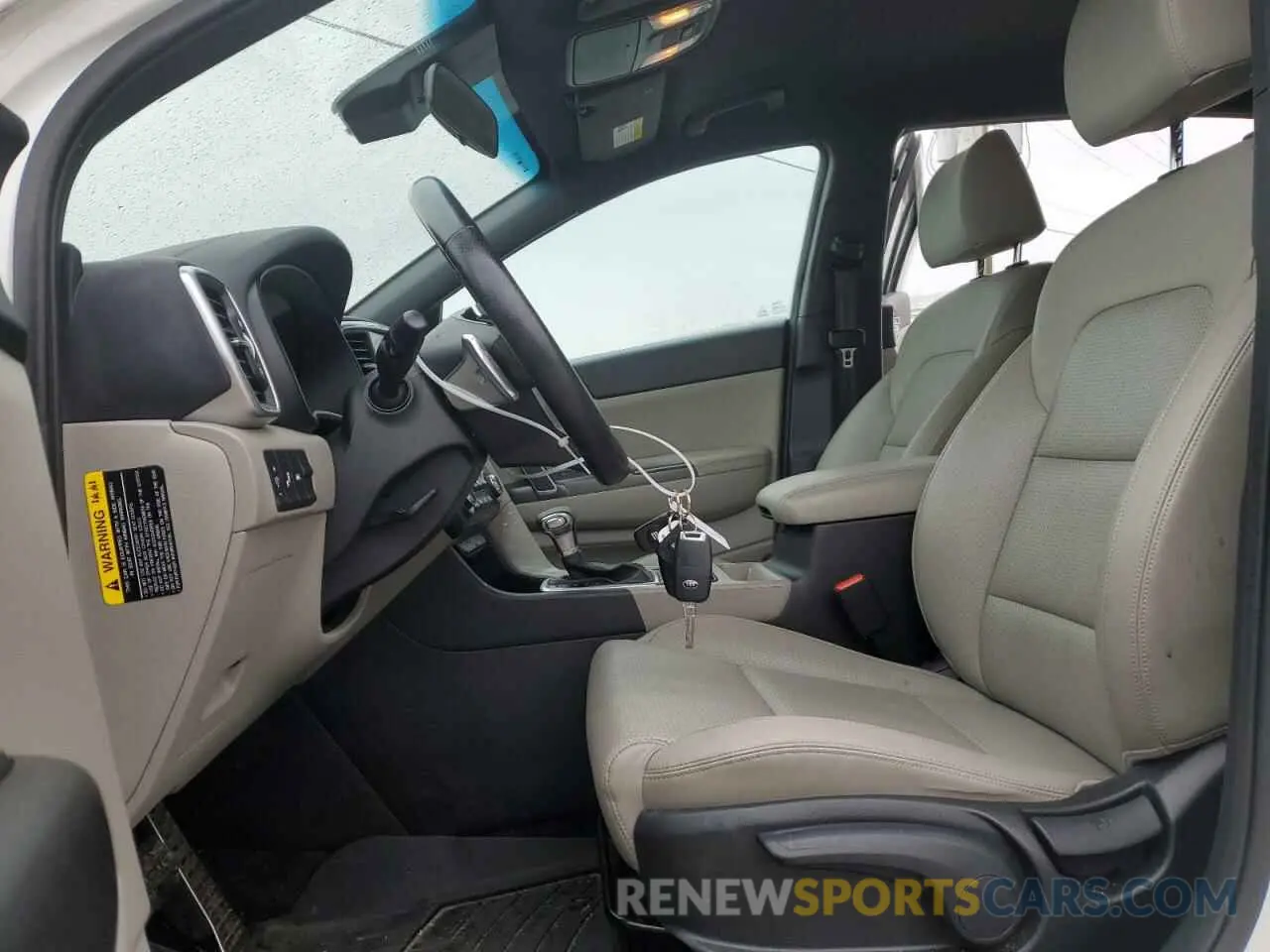 7 Photograph of a damaged car KNDP6CAC7L7732435 KIA SPORTAGE 2020