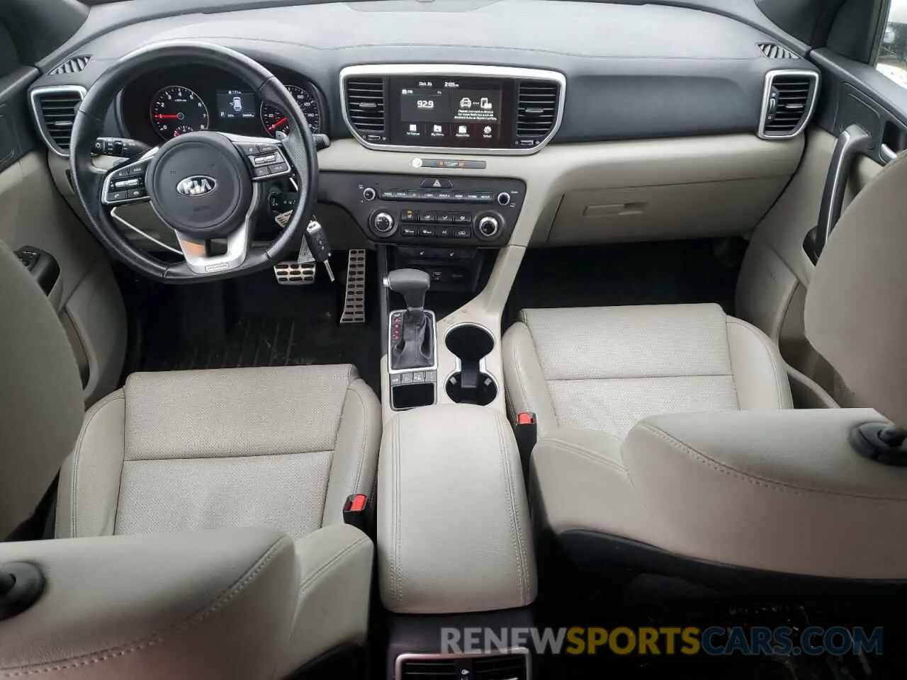8 Photograph of a damaged car KNDP6CAC7L7732435 KIA SPORTAGE 2020