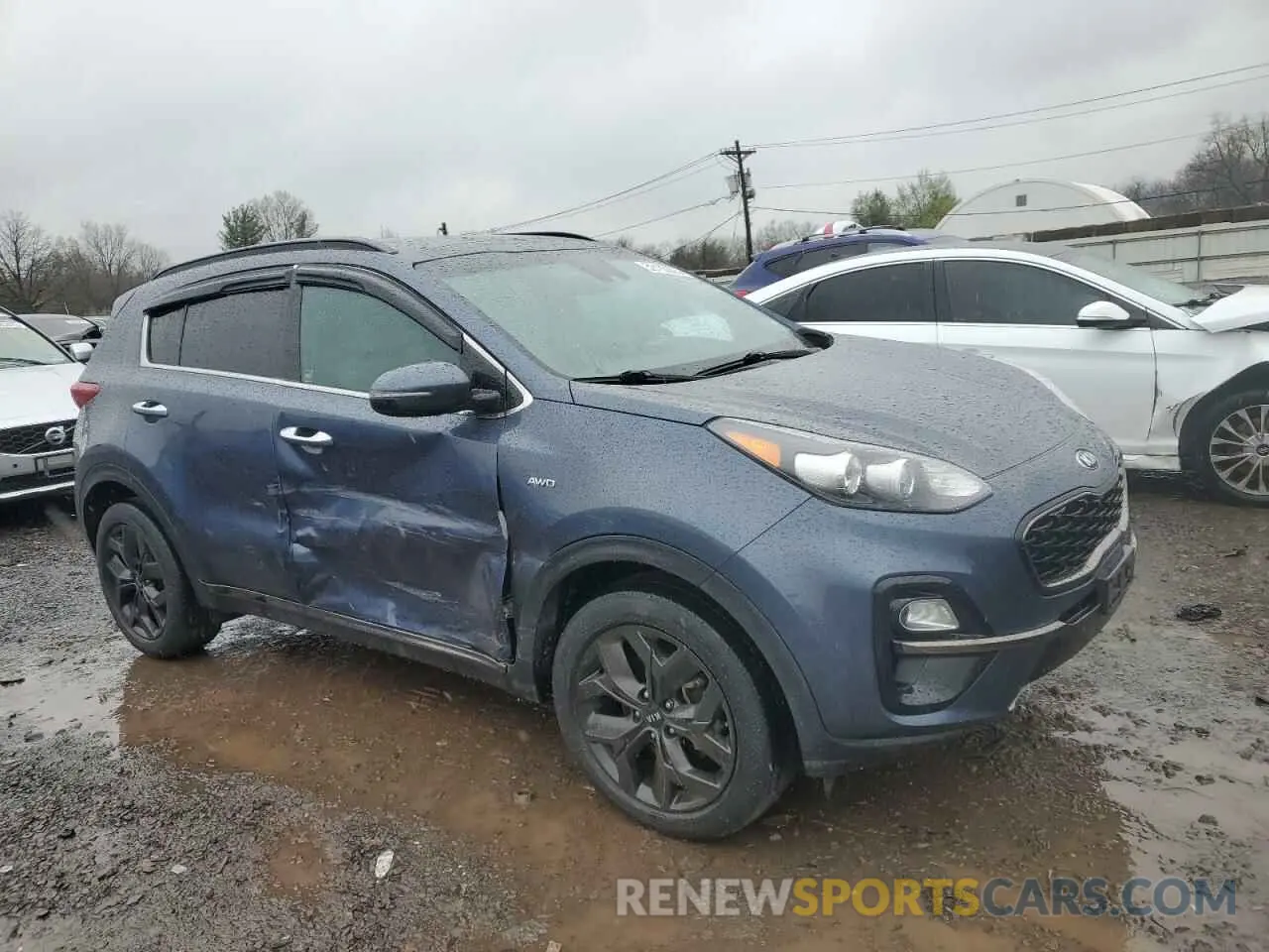4 Фотография поврежденного автомобиля KNDP6CAC8L7797861 KIA SPORTAGE 2020