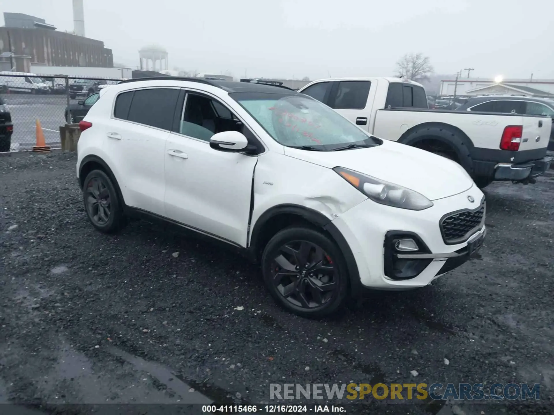 1 Photograph of a damaged car KNDP6CAC9L7664073 KIA SPORTAGE 2020