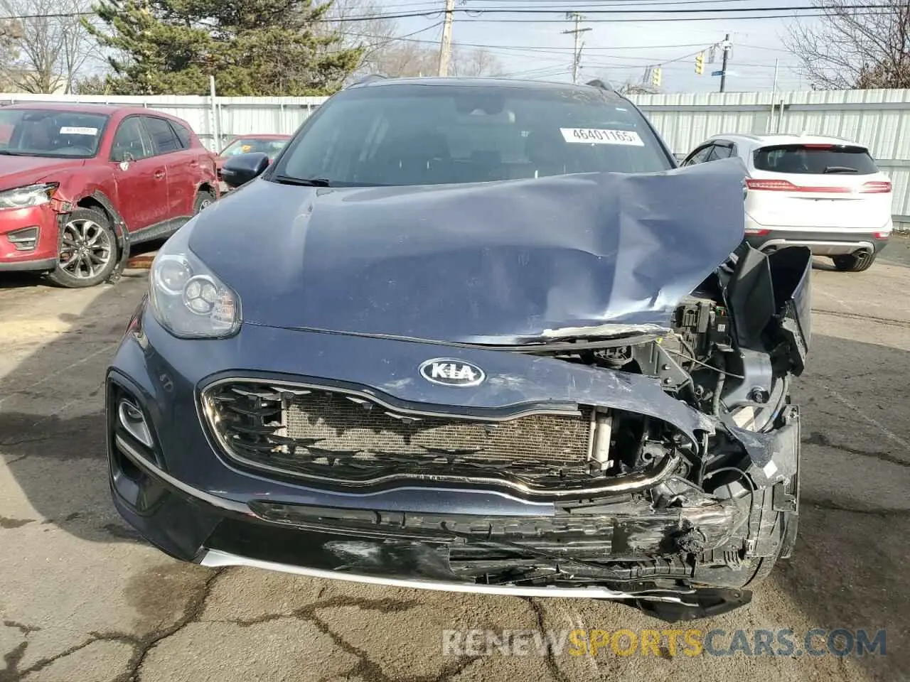 5 Photograph of a damaged car KNDP6CAC9L7722702 KIA SPORTAGE 2020