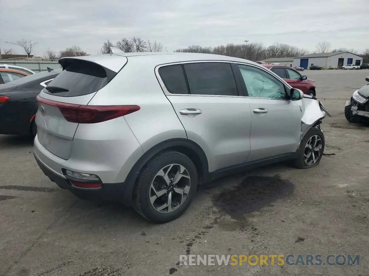 3 Фотография поврежденного автомобиля KNDPM3AC1L7785136 KIA SPORTAGE 2020