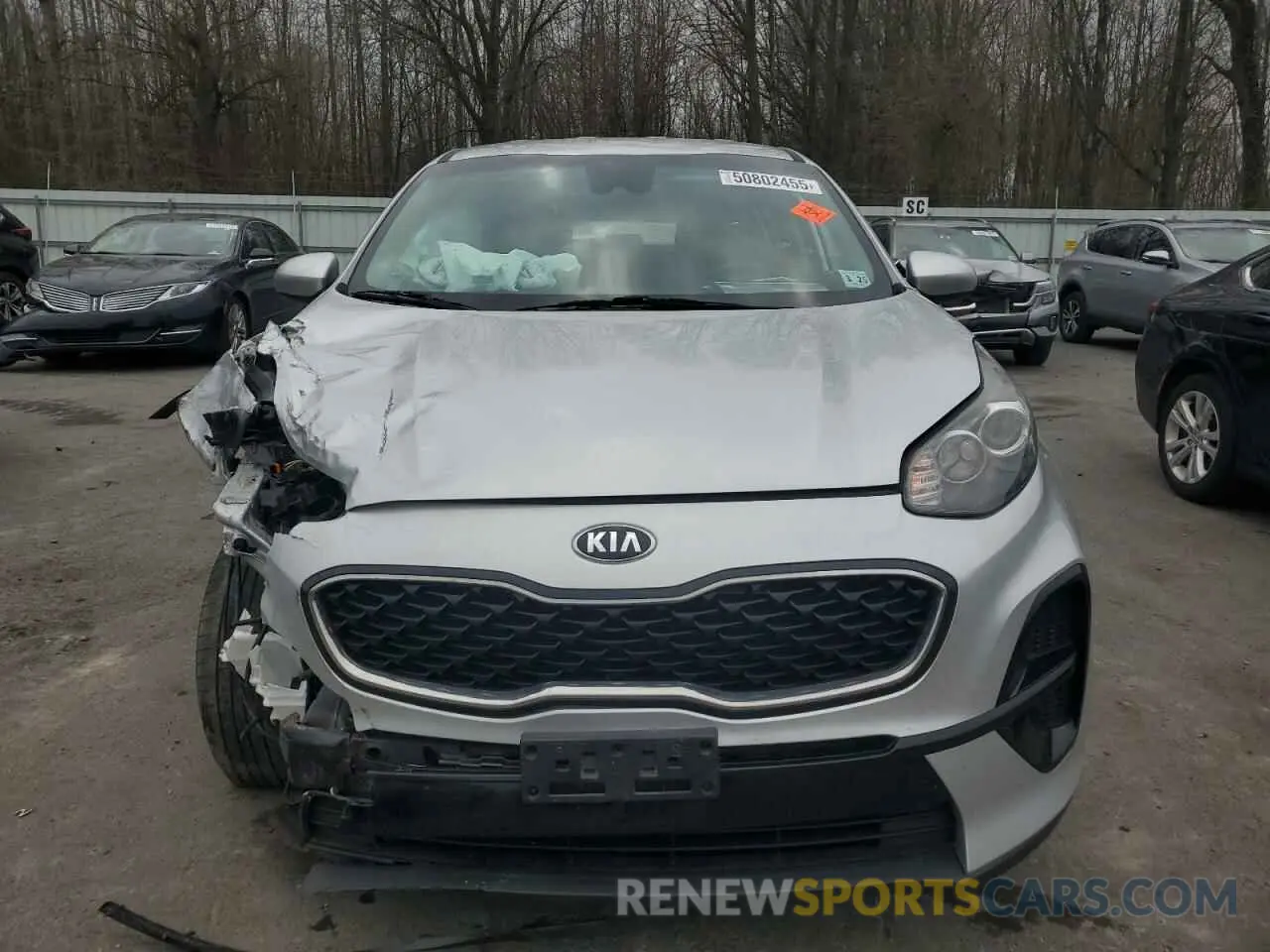 5 Фотография поврежденного автомобиля KNDPM3AC1L7785136 KIA SPORTAGE 2020