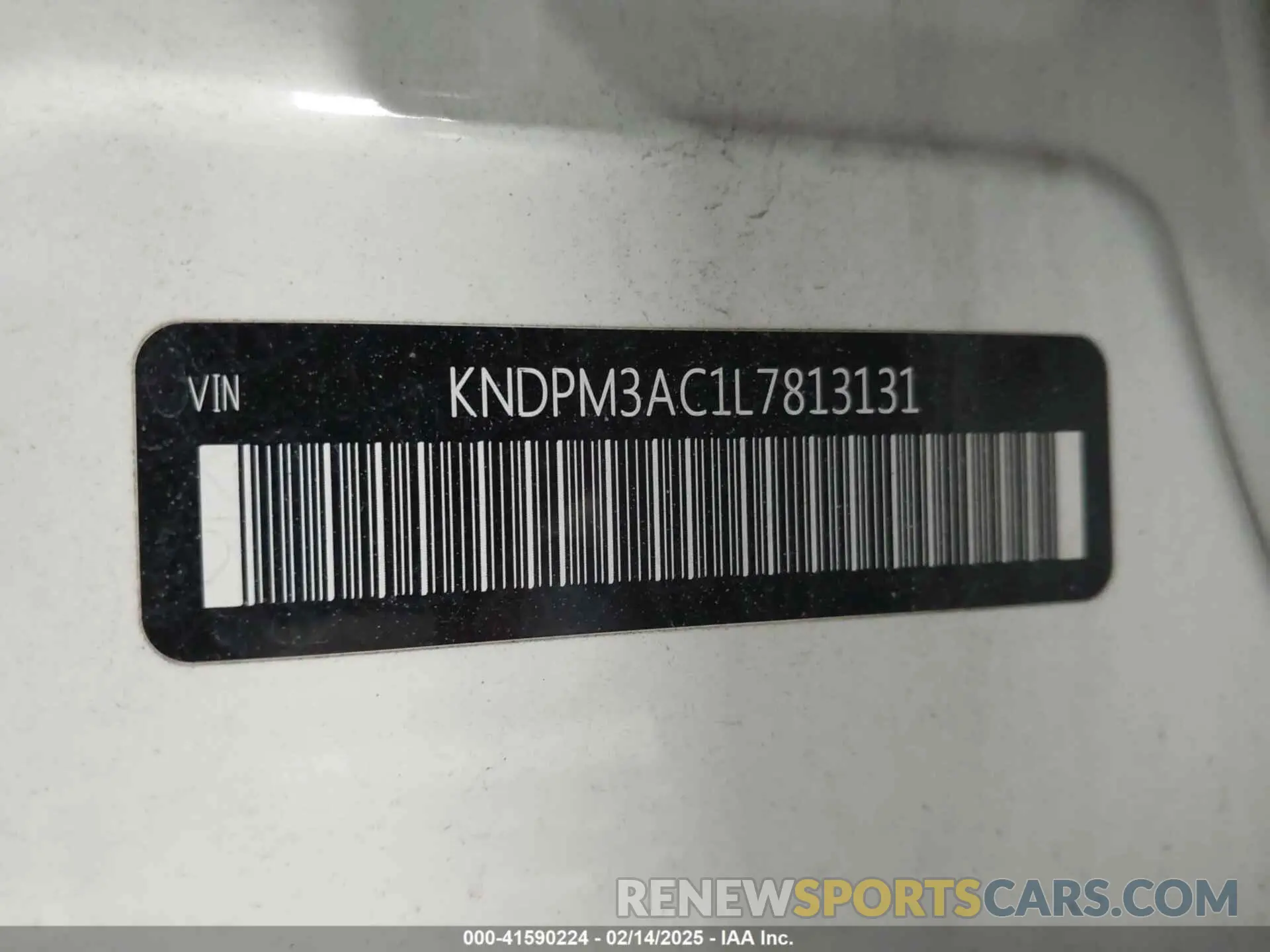 9 Photograph of a damaged car KNDPM3AC1L7813131 KIA SPORTAGE 2020