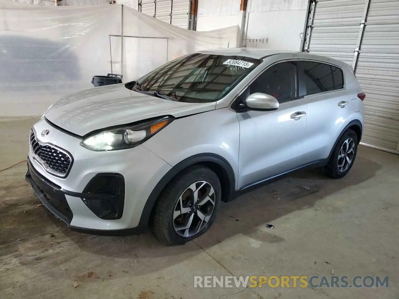 1 Photograph of a damaged car KNDPM3AC2L7642373 KIA SPORTAGE 2020