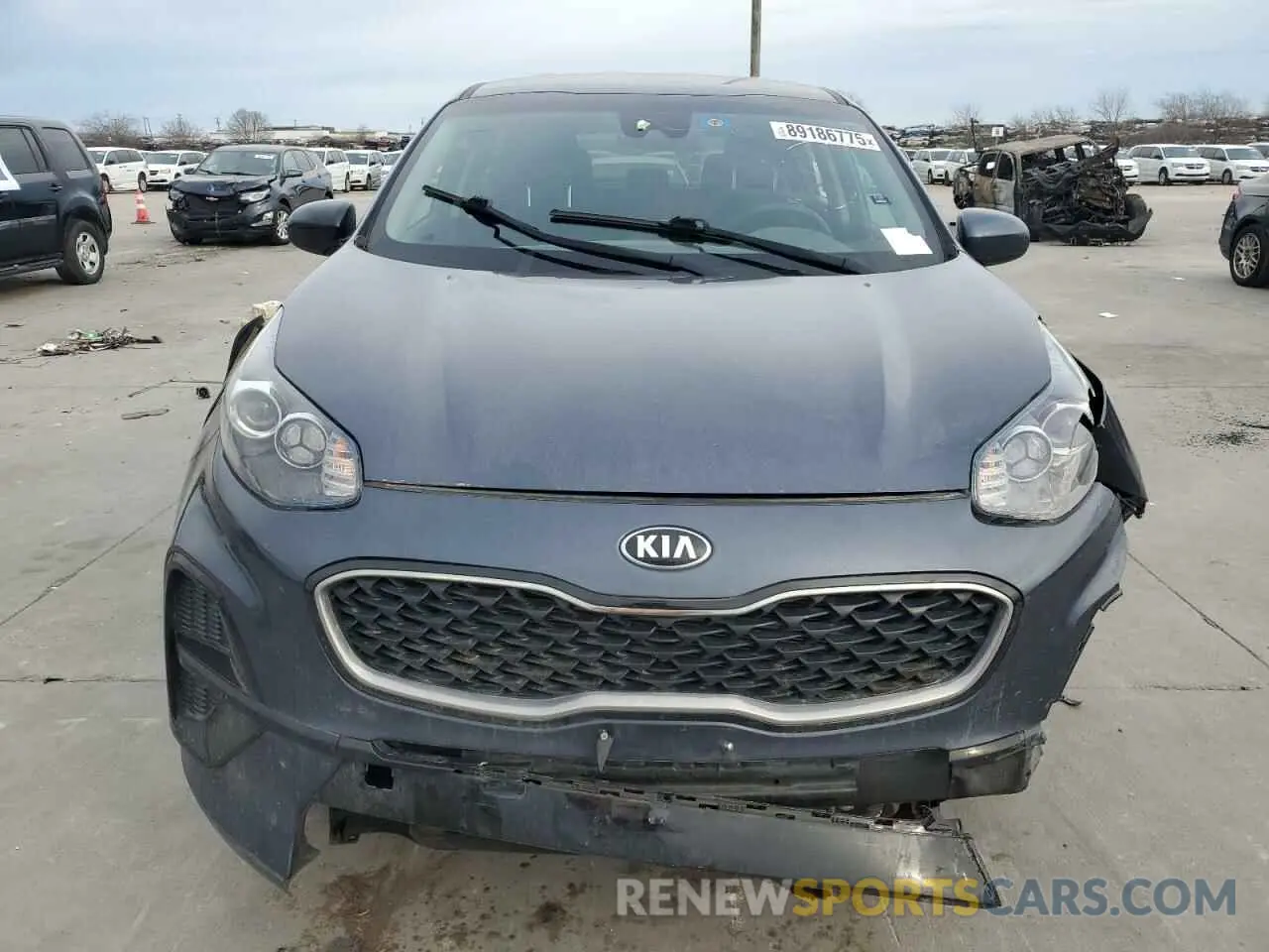 5 Photograph of a damaged car KNDPM3AC2L7741307 KIA SPORTAGE 2020