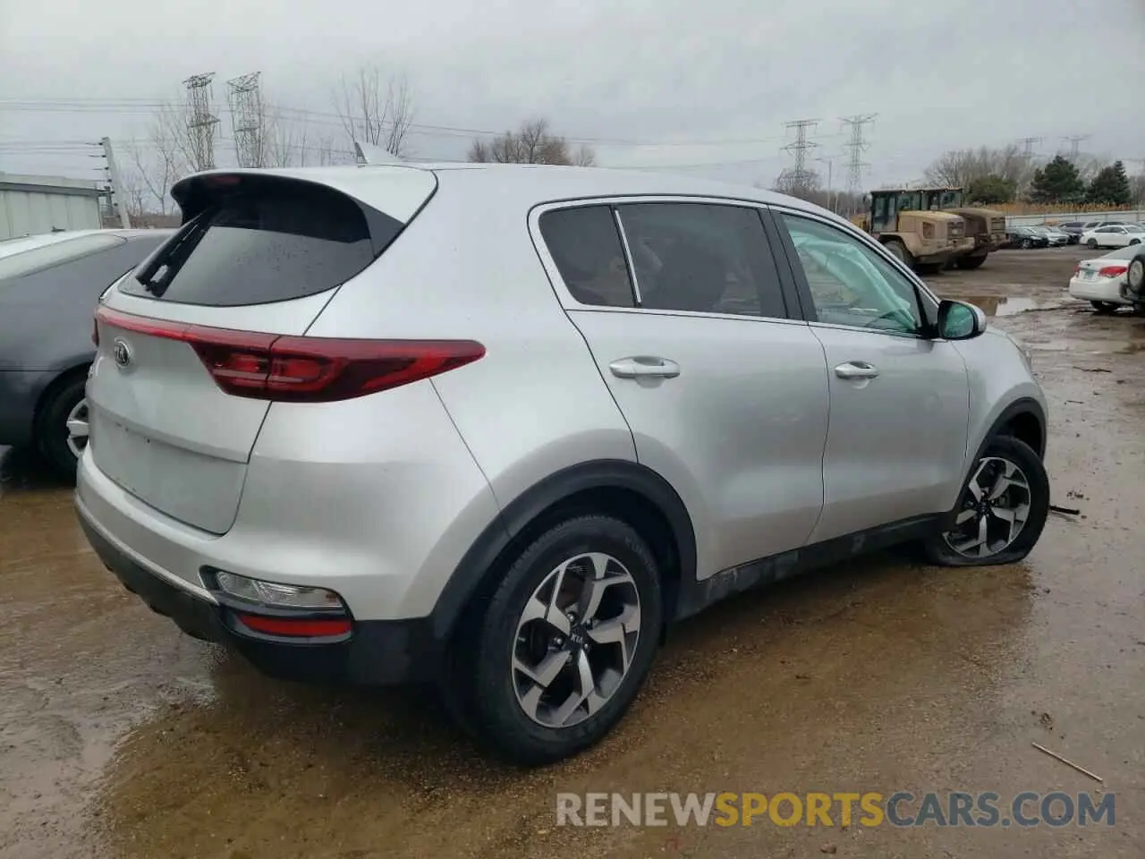 3 Фотография поврежденного автомобиля KNDPM3AC2L7806978 KIA SPORTAGE 2020