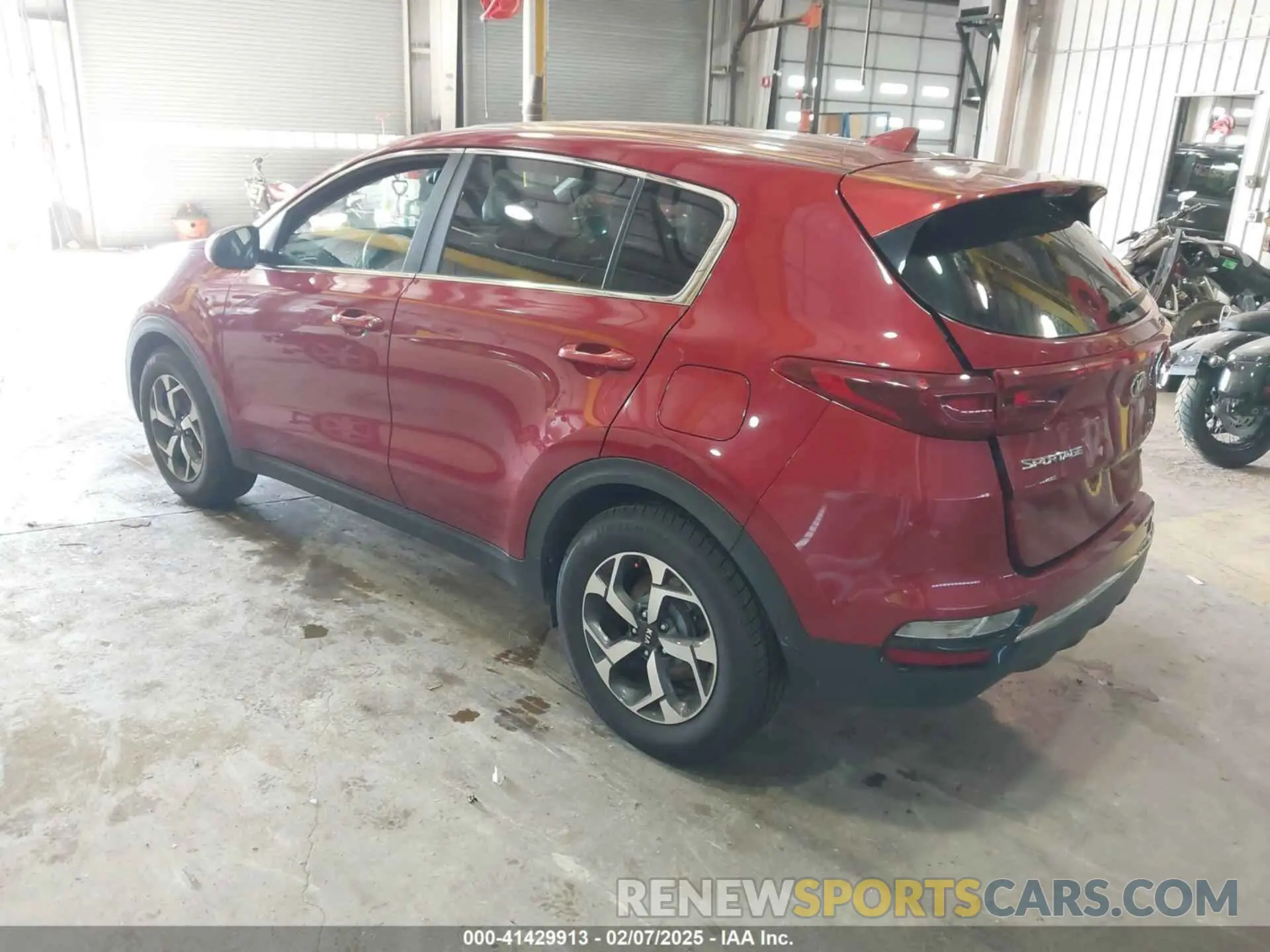 3 Photograph of a damaged car KNDPM3AC3L7644908 KIA SPORTAGE 2020