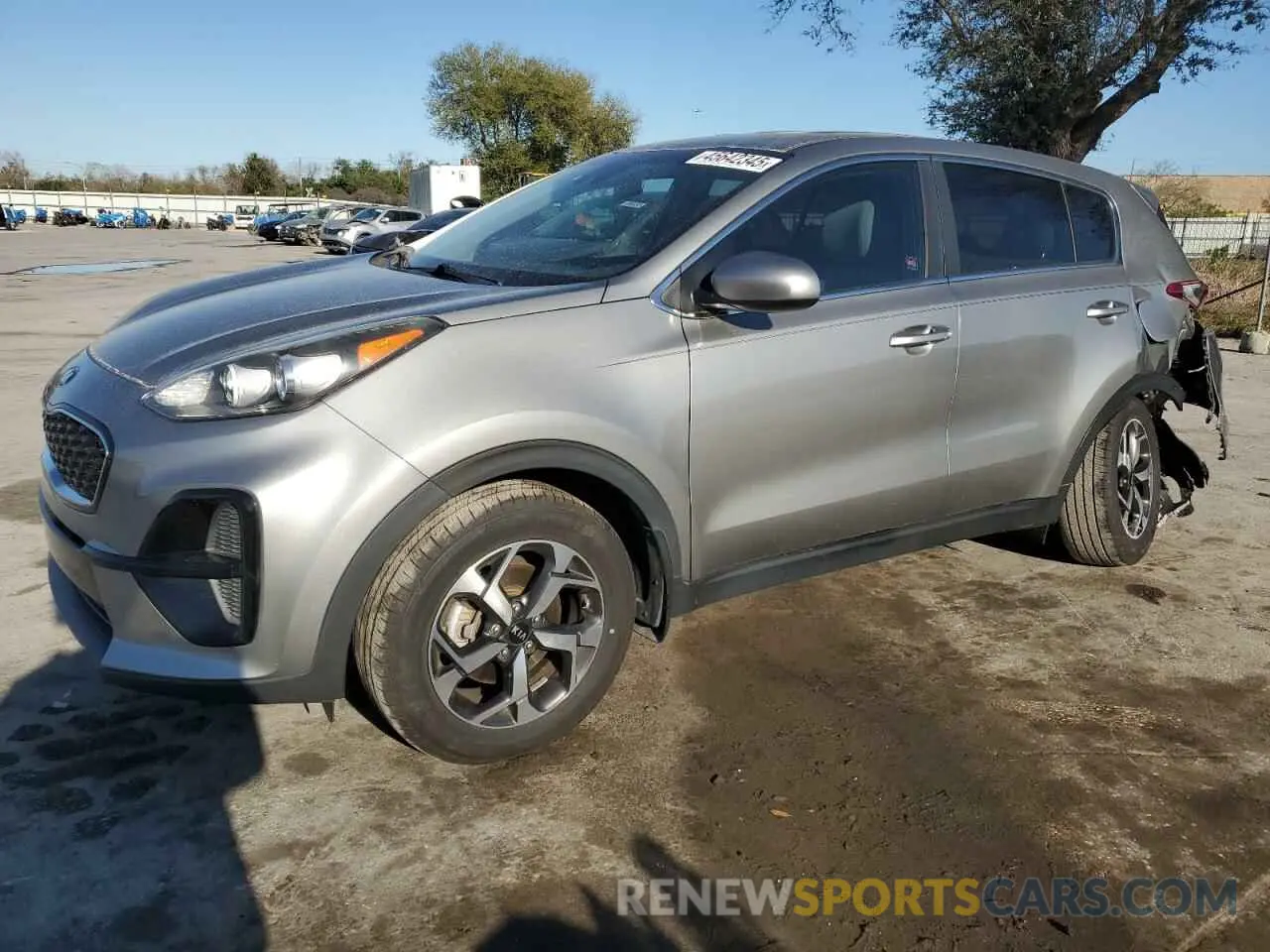 1 Photograph of a damaged car KNDPM3AC4L7759775 KIA SPORTAGE 2020