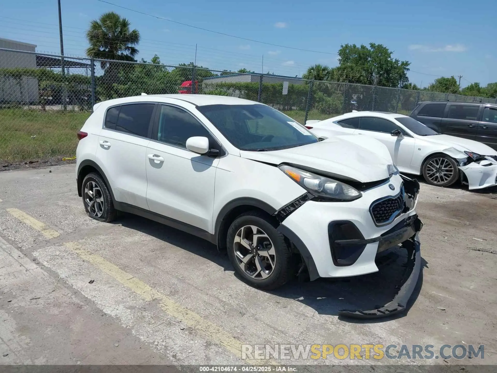 1 Фотография поврежденного автомобиля KNDPM3AC4L7798107 KIA SPORTAGE 2020