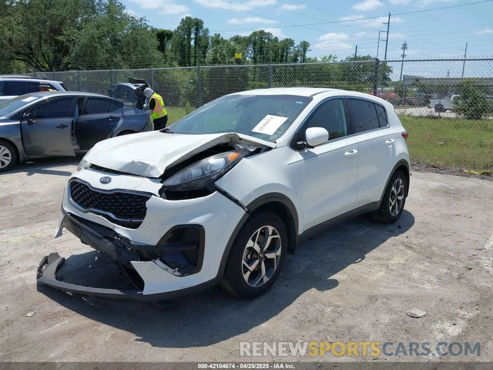 2 Фотография поврежденного автомобиля KNDPM3AC4L7798107 KIA SPORTAGE 2020