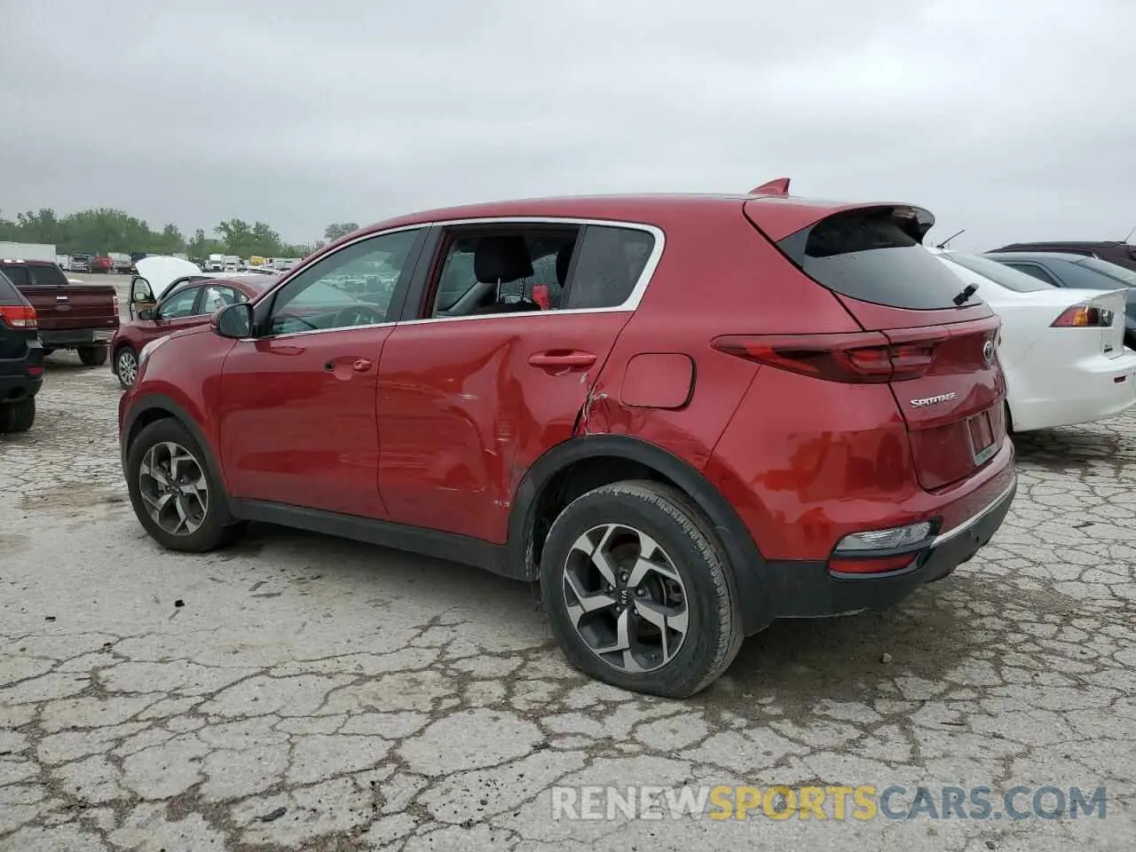 2 Photograph of a damaged car KNDPM3AC4L7799970 KIA SPORTAGE 2020