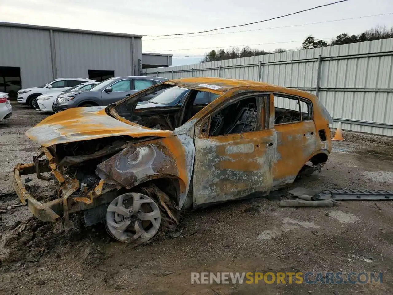 1 Фотография поврежденного автомобиля KNDPM3AC4L7831378 KIA SPORTAGE 2020