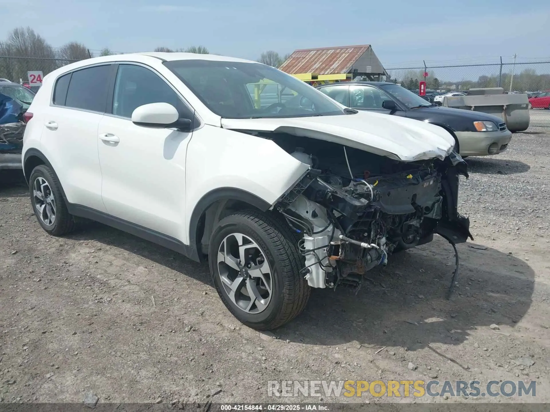 1 Photograph of a damaged car KNDPM3AC5L7675206 KIA SPORTAGE 2020