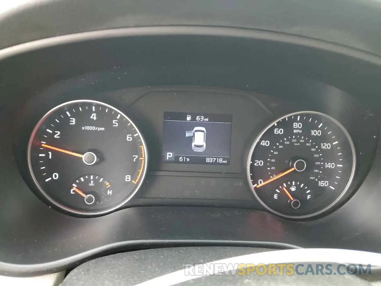 9 Фотография поврежденного автомобиля KNDPM3AC5L7685542 KIA SPORTAGE 2020