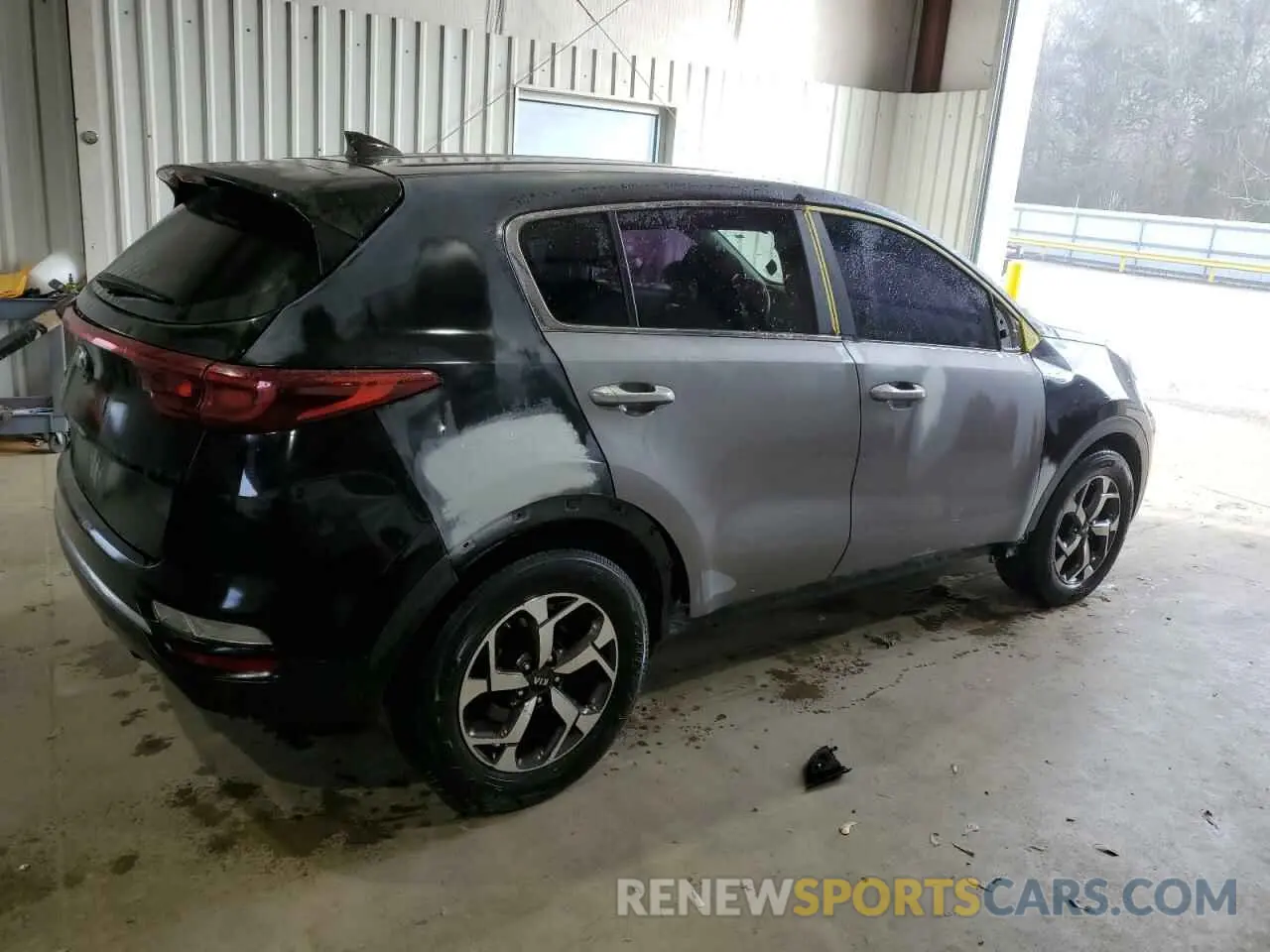 3 Фотография поврежденного автомобиля KNDPM3AC6L7709671 KIA SPORTAGE 2020