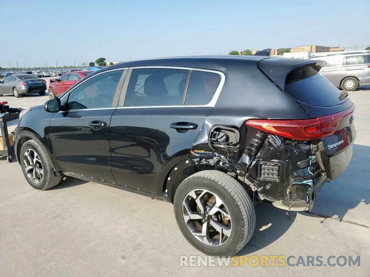 2 Photograph of a damaged car KNDPM3AC6L7719066 KIA SPORTAGE 2020