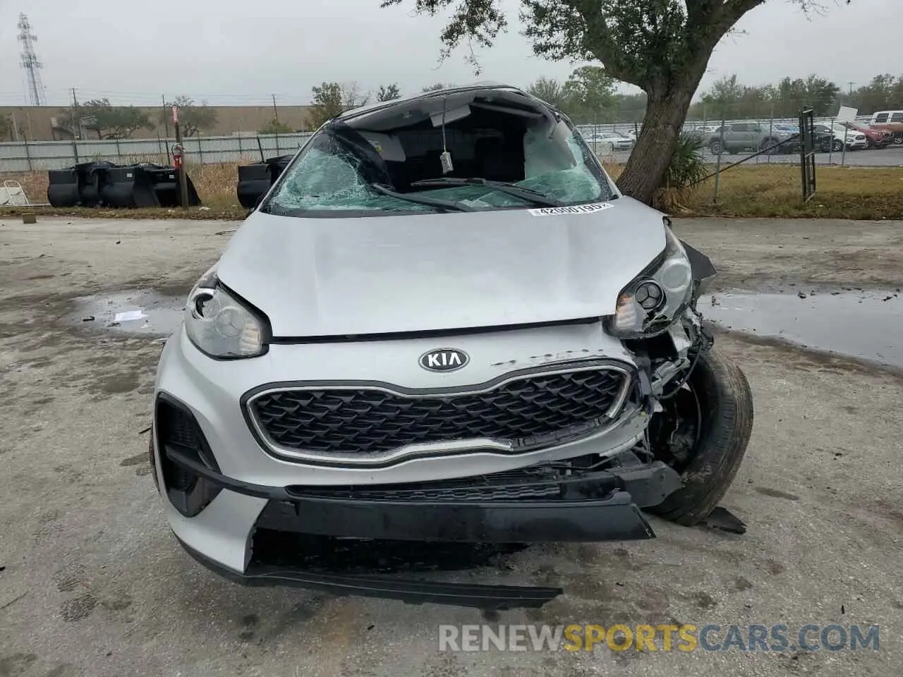 5 Photograph of a damaged car KNDPM3AC6L7741004 KIA SPORTAGE 2020