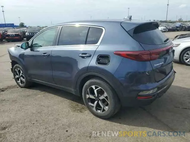 2 Photograph of a damaged car KNDPM3AC6L7757591 KIA SPORTAGE 2020