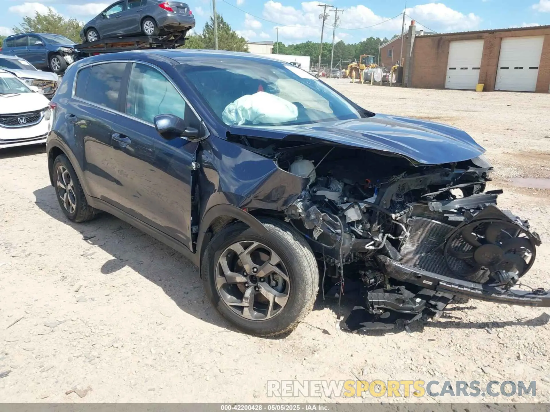 1 Photograph of a damaged car KNDPM3AC6L7788601 KIA SPORTAGE 2020