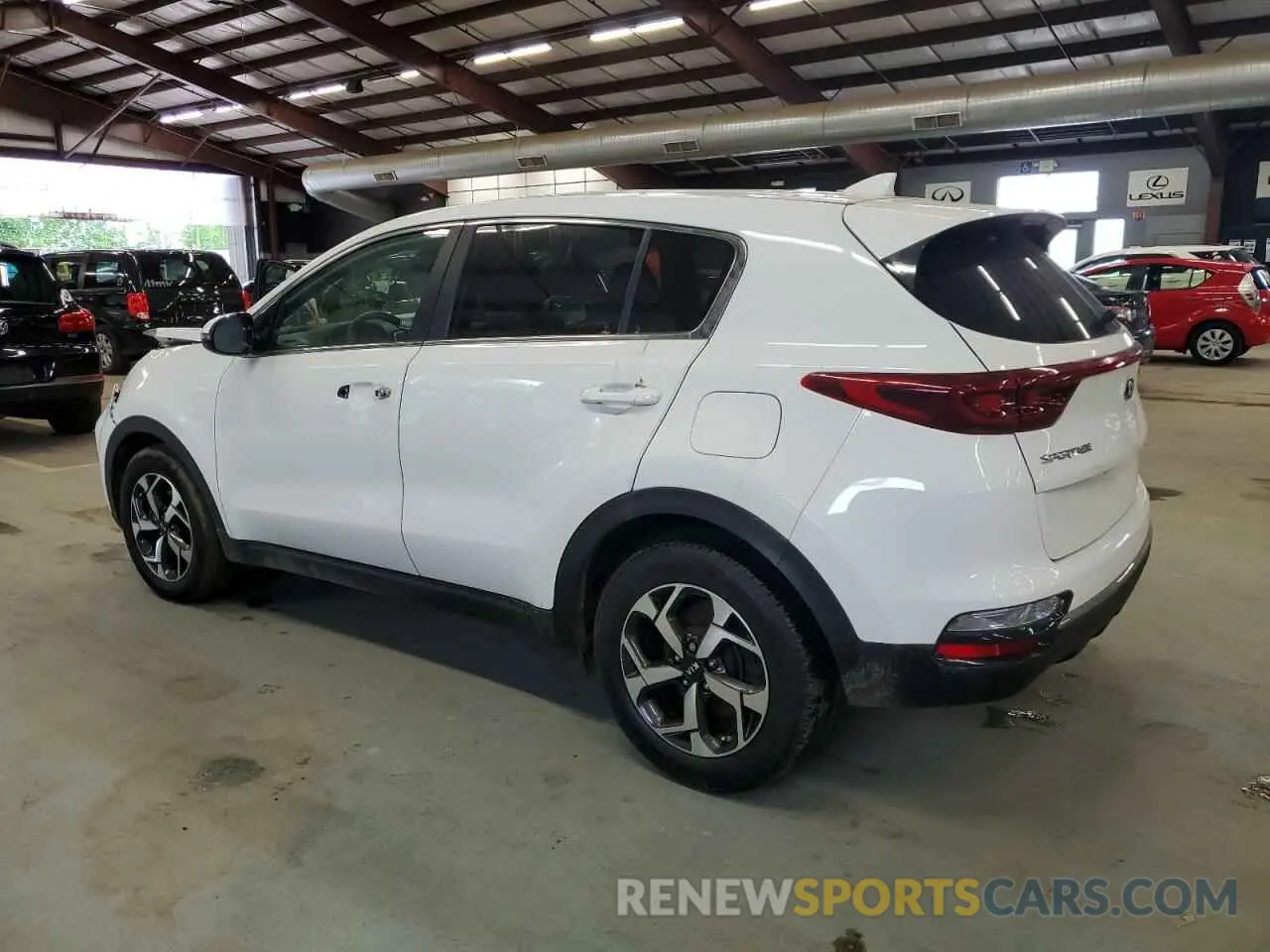 2 Photograph of a damaged car KNDPM3AC6L7821922 KIA SPORTAGE 2020