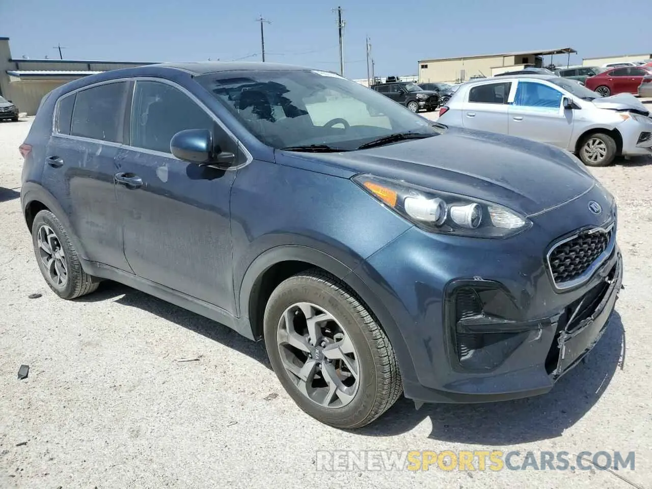 4 Photograph of a damaged car KNDPM3AC7L7629067 KIA SPORTAGE 2020