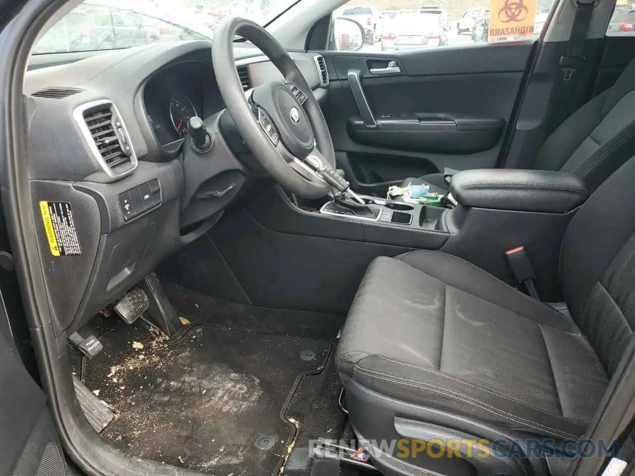 7 Фотография поврежденного автомобиля KNDPM3AC8L7707601 KIA SPORTAGE 2020