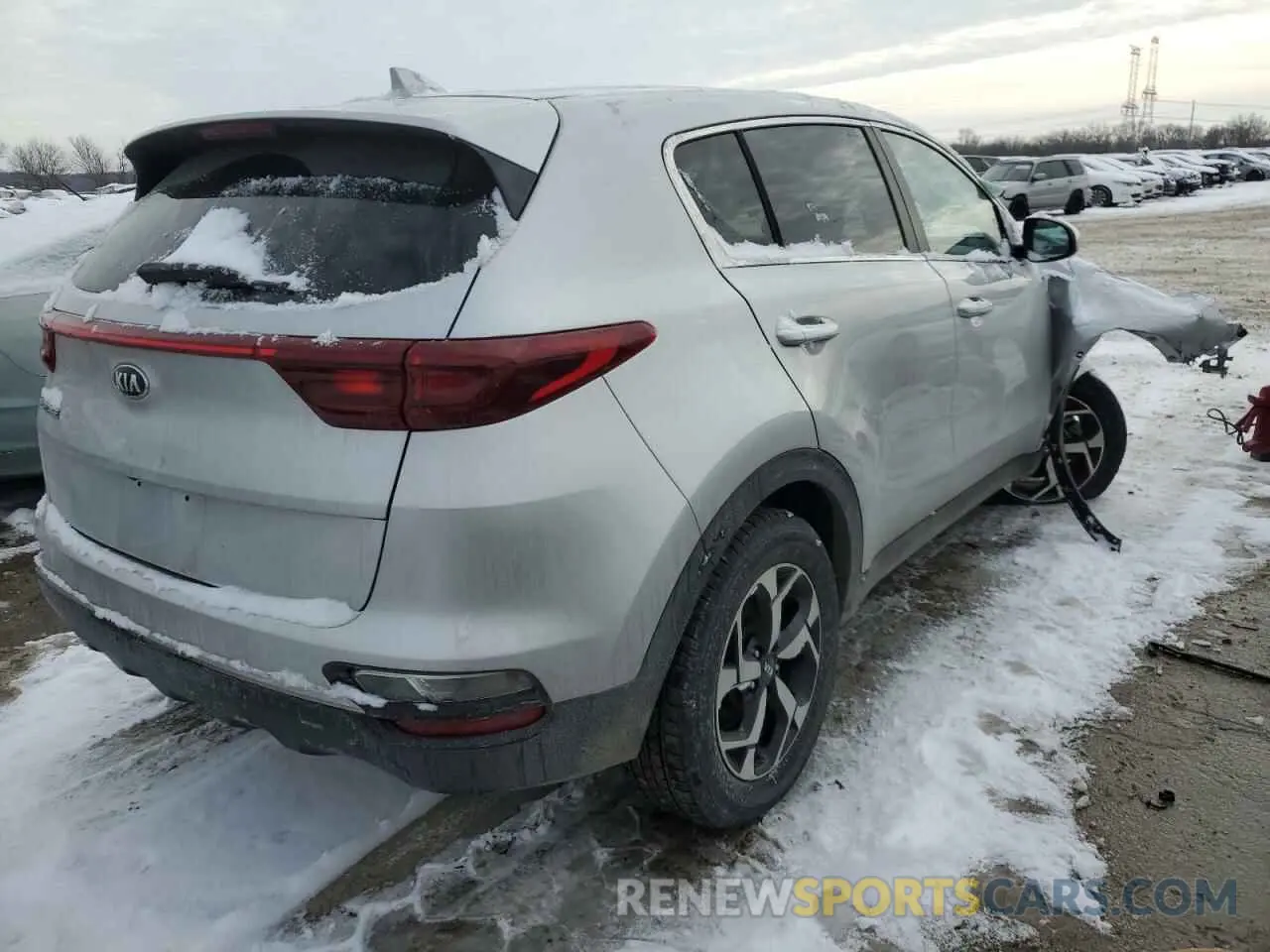 3 Фотография поврежденного автомобиля KNDPM3AC8L7757284 KIA SPORTAGE 2020
