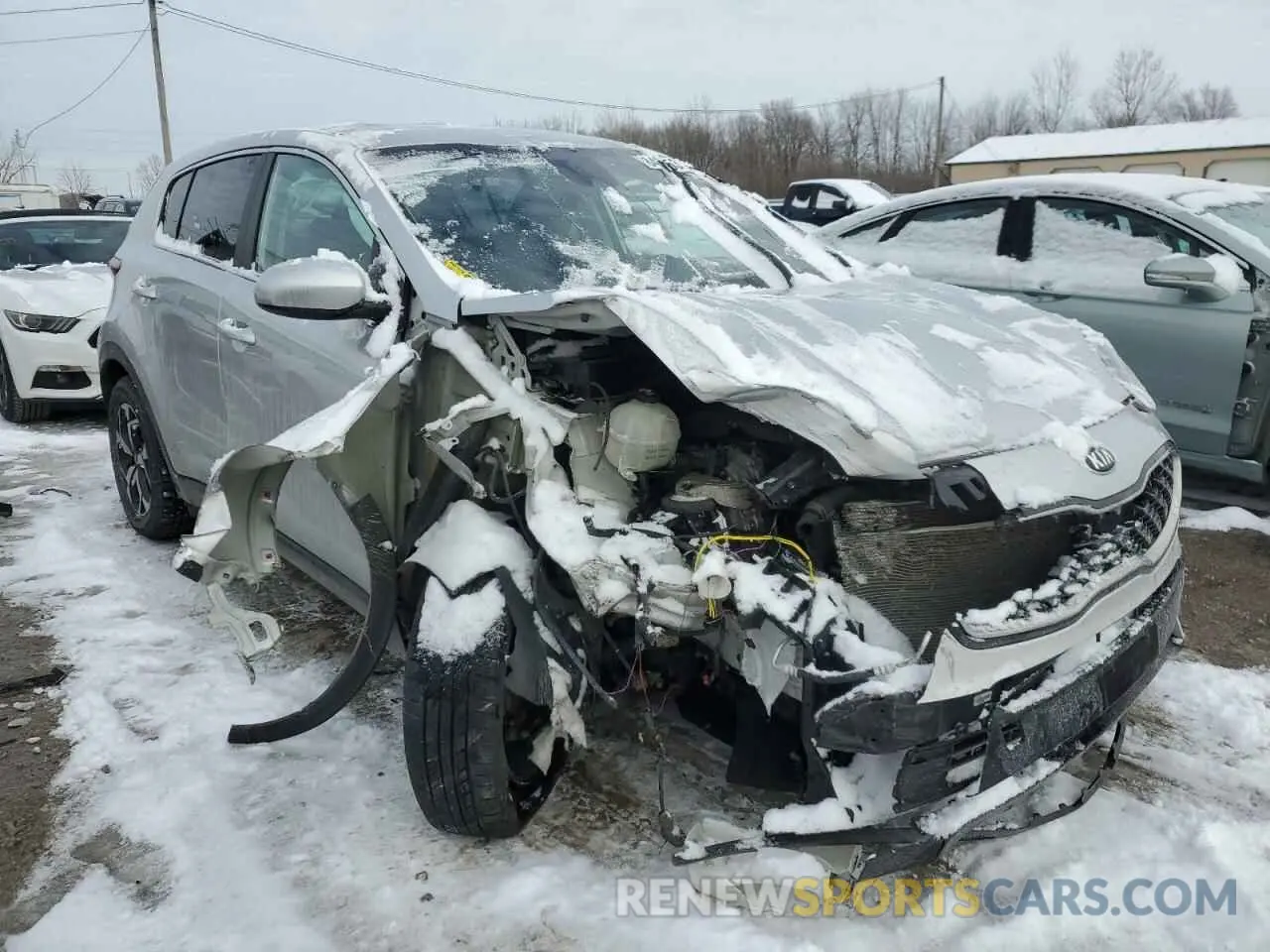 4 Фотография поврежденного автомобиля KNDPM3AC8L7757284 KIA SPORTAGE 2020