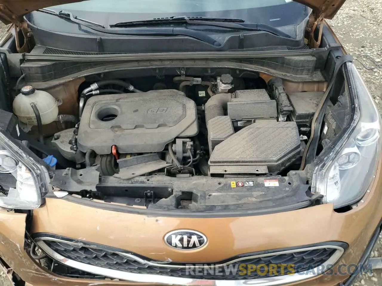 12 Photograph of a damaged car KNDPM3AC8L7761819 KIA SPORTAGE 2020