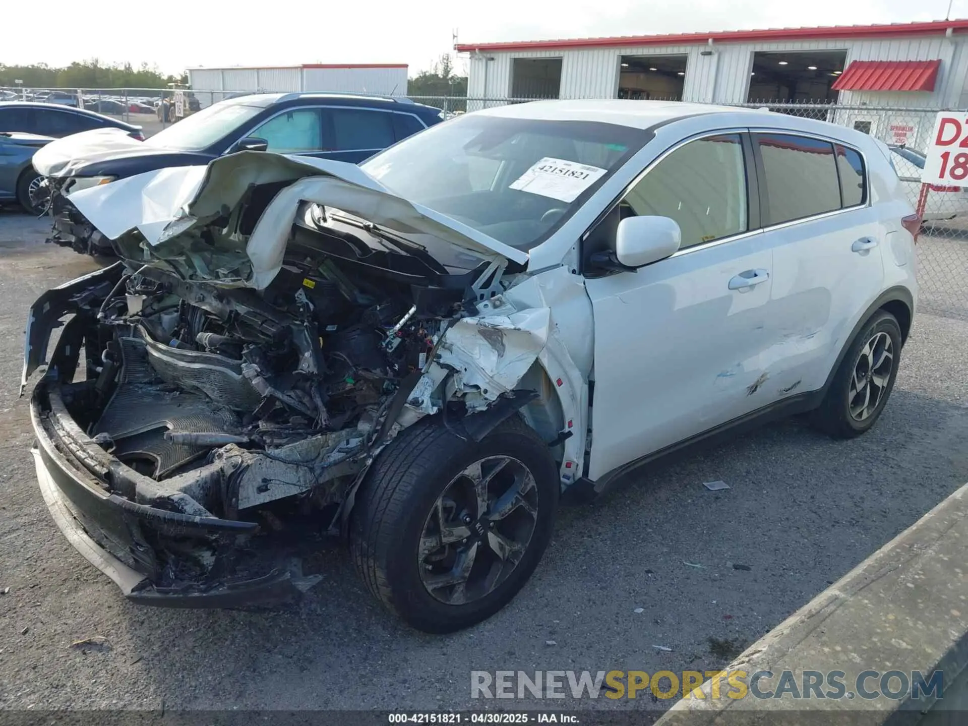 2 Фотография поврежденного автомобиля KNDPM3AC8L7781150 KIA SPORTAGE 2020