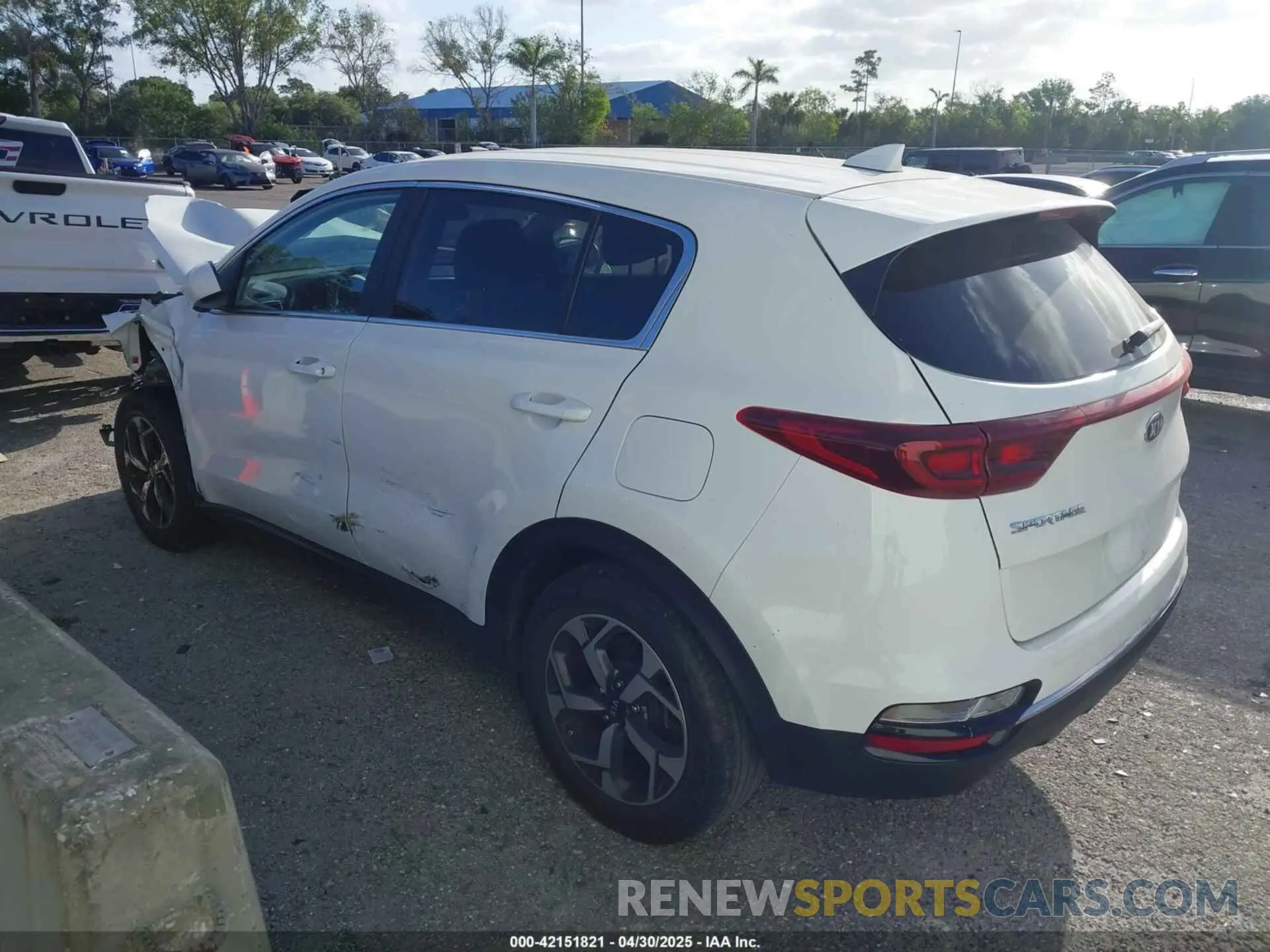 3 Фотография поврежденного автомобиля KNDPM3AC8L7781150 KIA SPORTAGE 2020