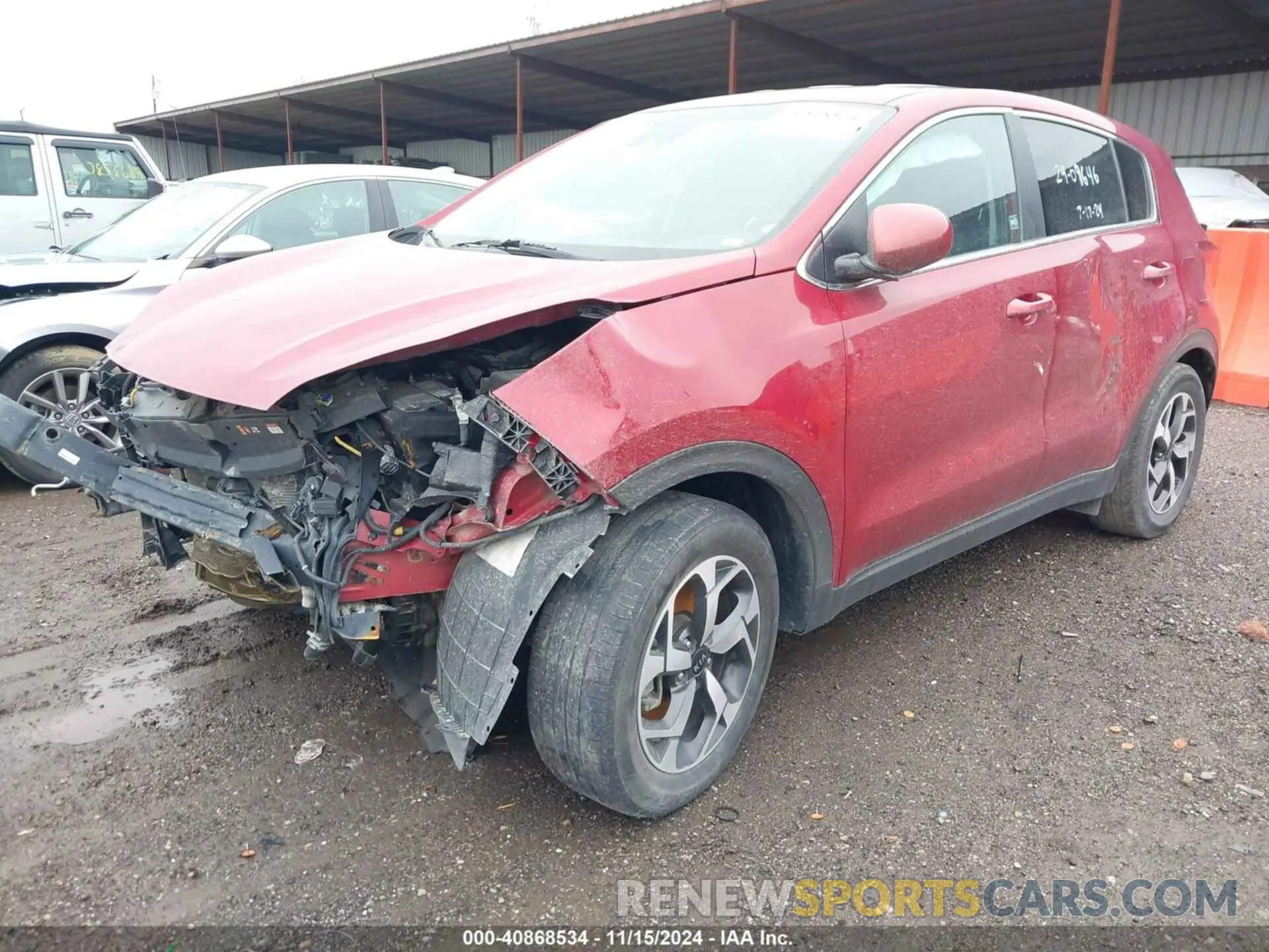 2 Фотография поврежденного автомобиля KNDPM3AC8L7840519 KIA SPORTAGE 2020