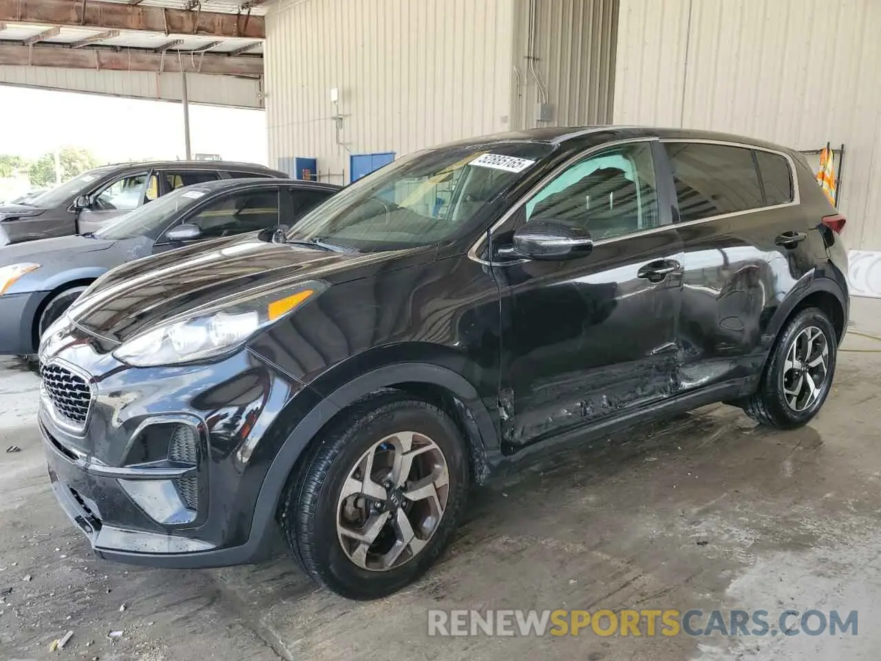 1 Photograph of a damaged car KNDPM3AC9L7684717 KIA SPORTAGE 2020